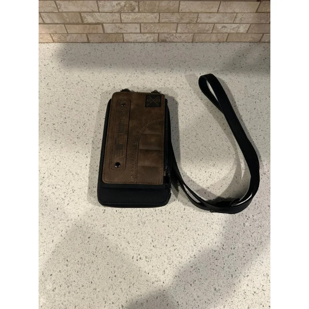 Disney Star Wars Obi Wan Kenobi Galaxy's Edge Crossbody Bag with Leather Wallet